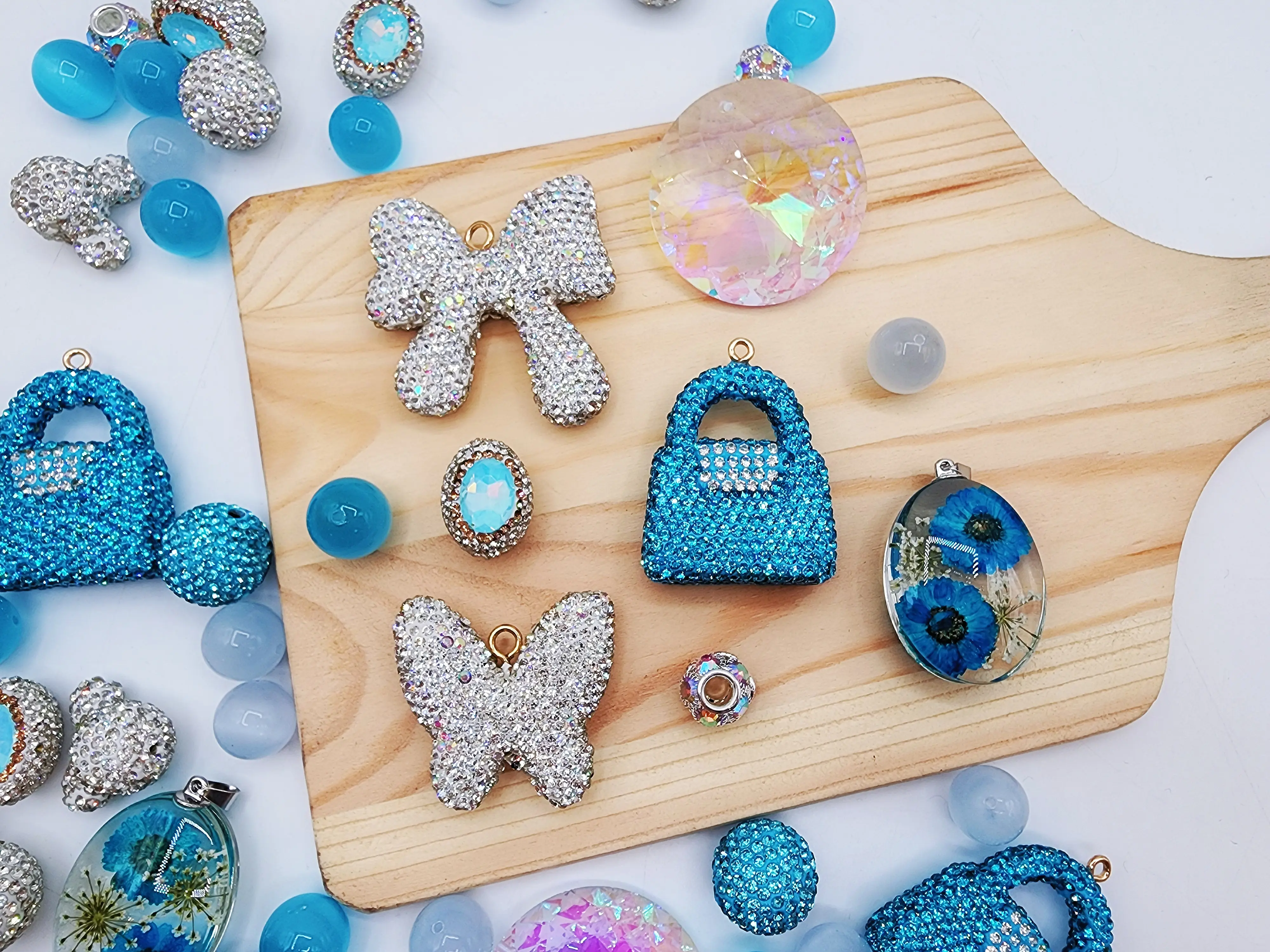 [US Shop Exclusive] Luxury Max - Elegant & Sparkling Charms for DIY Jewelry & Accessories Diy Bead Art Diy Handmade Beads