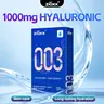 【Zioxx 003】Ultra Thin Condoms for Men 10 Count  Hyaluronic Acid Lubricated for Extra Comfort SkinFit Natural Latex Odorless & Ultra-Sensitive Healthcare Soft Menswear sohochic
