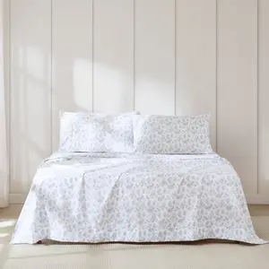 Lush Decor Suzette Sheet Set 4 or 6 Piece Set Twin/FULL/Queen/King - Floral Sheets - Flower Bed Sheets - Room Decor