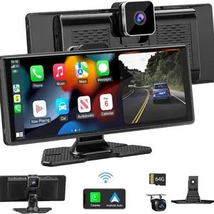10.26 Inch Smart Screen Portable Navigation MP5 Player Car Casting Dash Cam All in One Device