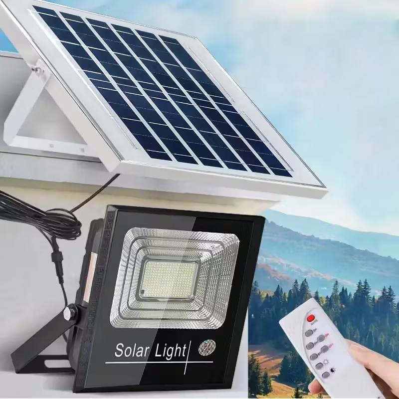 LED Solar Lamp Featuring a Solar Charging Capability Eliminating Electricity Expenses Provides Broad Illumination for Streets And Open Spaces Ideal for Nighttime Lighting in Commercial Parking Areas Perfect for Gardens Roadways Lights Motion Sensor