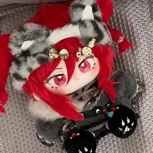 20cm Anime Blue Lock Chigiri Hyoma Cosplay Plush Doll Body With Skeleton Cartoon Toy for Kids Gifts Birthday Present Ornament