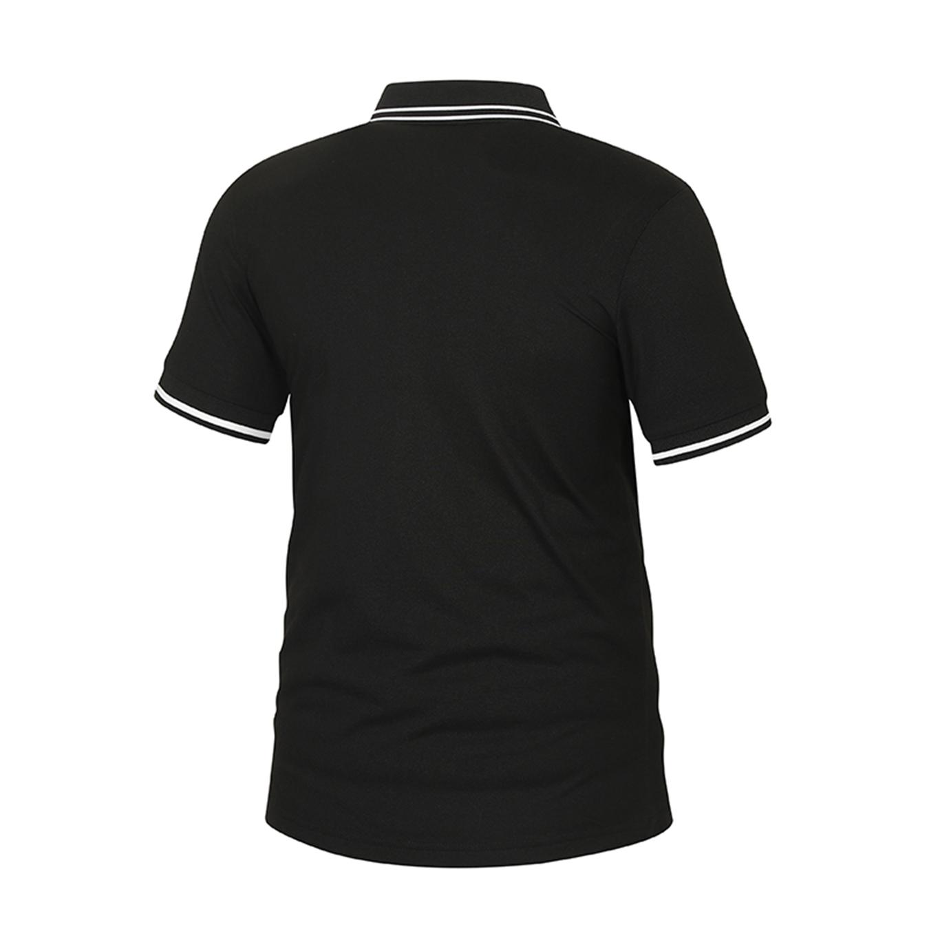Men’s slim-fit short-sleeve polo shirt, classic pique polo with a pointed collar, breathable casual collared top for golf, business, and everyday wear