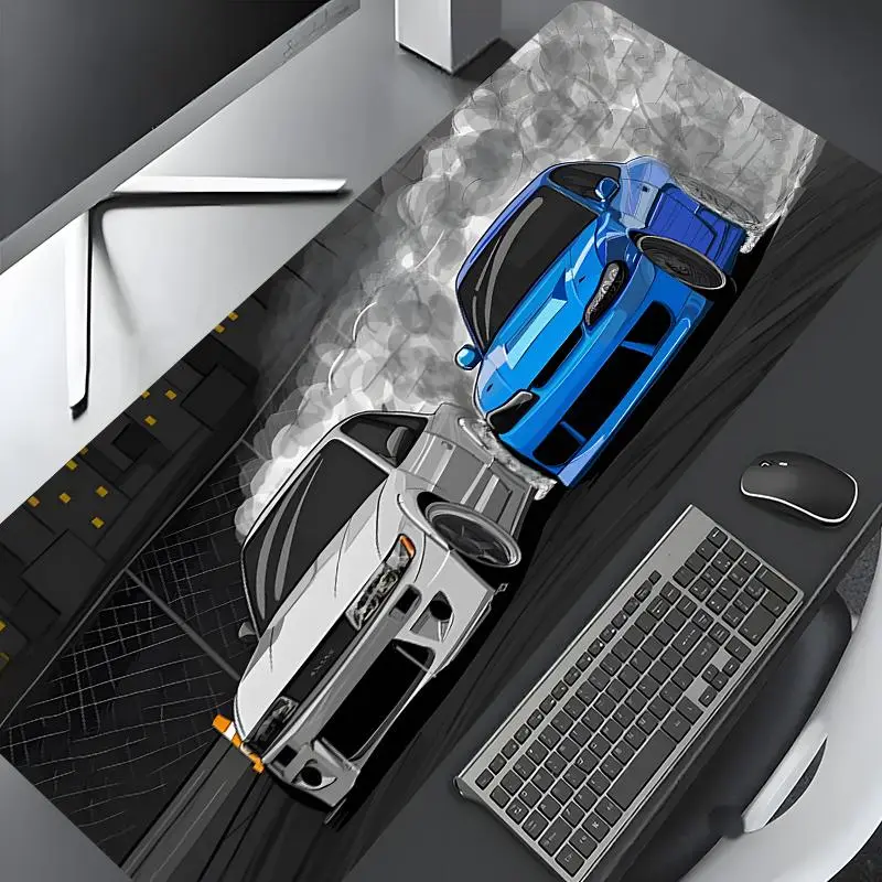 Car Pattern Mouse Pad, Rectangle Gaming Mouse Pad, Non-slip Rubber Pad, Office Desk Keyboard Mouse Pad for Home Office Game Room Desk, Non Slip Mousepad, Computer Accessories For Desk, Desk Accessories, Gaming Desk Accessory