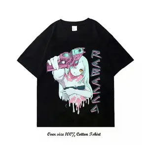 Lucy Summer Fashion Harajuku Cyberpunk 2077 T-shirt/Sweatshirt/Hoodie 2 Sided, Game Clothings, Cyberpunk Hoodie, Trending Shirt Cotton Menswear Top Classic