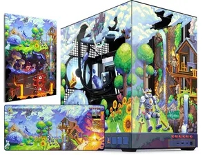 Starforge Systems Nimbus Terraria Custom Gaming Desktop PC Bundle, AMD Ryzen 5 9600X, RX 9060 XT 16GB, 1TB Gen 4 NVMe, 16GB DDR5 RAM 6000, Win 11 Home