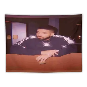 Drake Album Cover Tapestry Merch — Featuring Metal Grommets; Ideal for College Dorms, Wall Decor, and Parties — Designed Exclusively for Fans-2