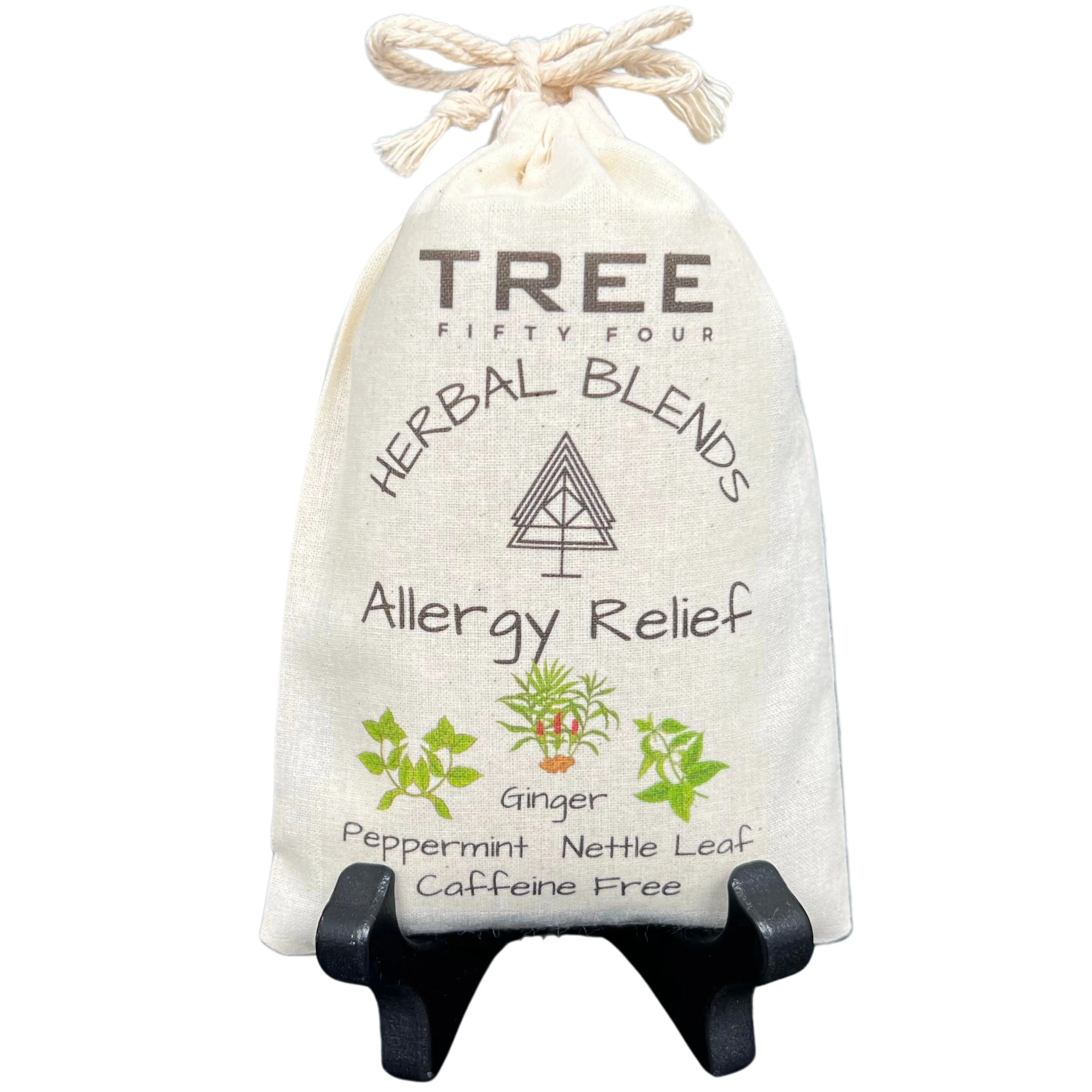 Allergy Easing Herbal Blend w/ Double Drawstring Sachet, Loose Herbal Tea | Lung & Respiratory Cleanser