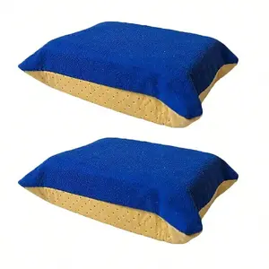 Car Windshield Fog Sponge Set, Car Glass Cleaning Tool, Multi-Purpose Car Sponge, Car Cleaning Supplies, 2/4 Pieces