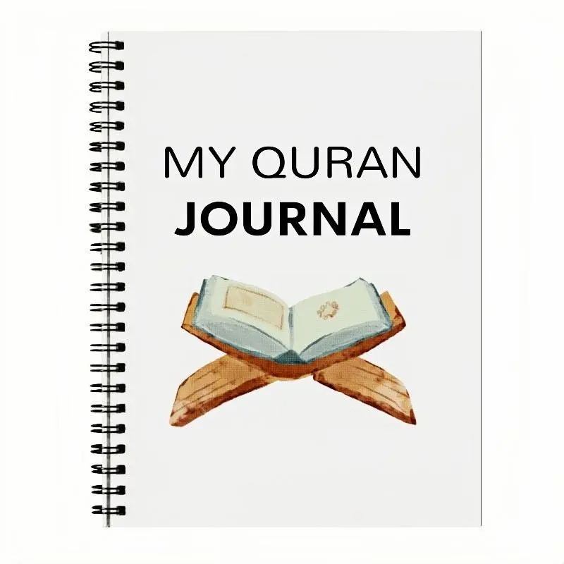 Islamic Journal Notebook, 2/4 Counts Islamic Journal Notebook, Islamic Daily Planner, Office Stationery & Supplies, Gifts for Muslim