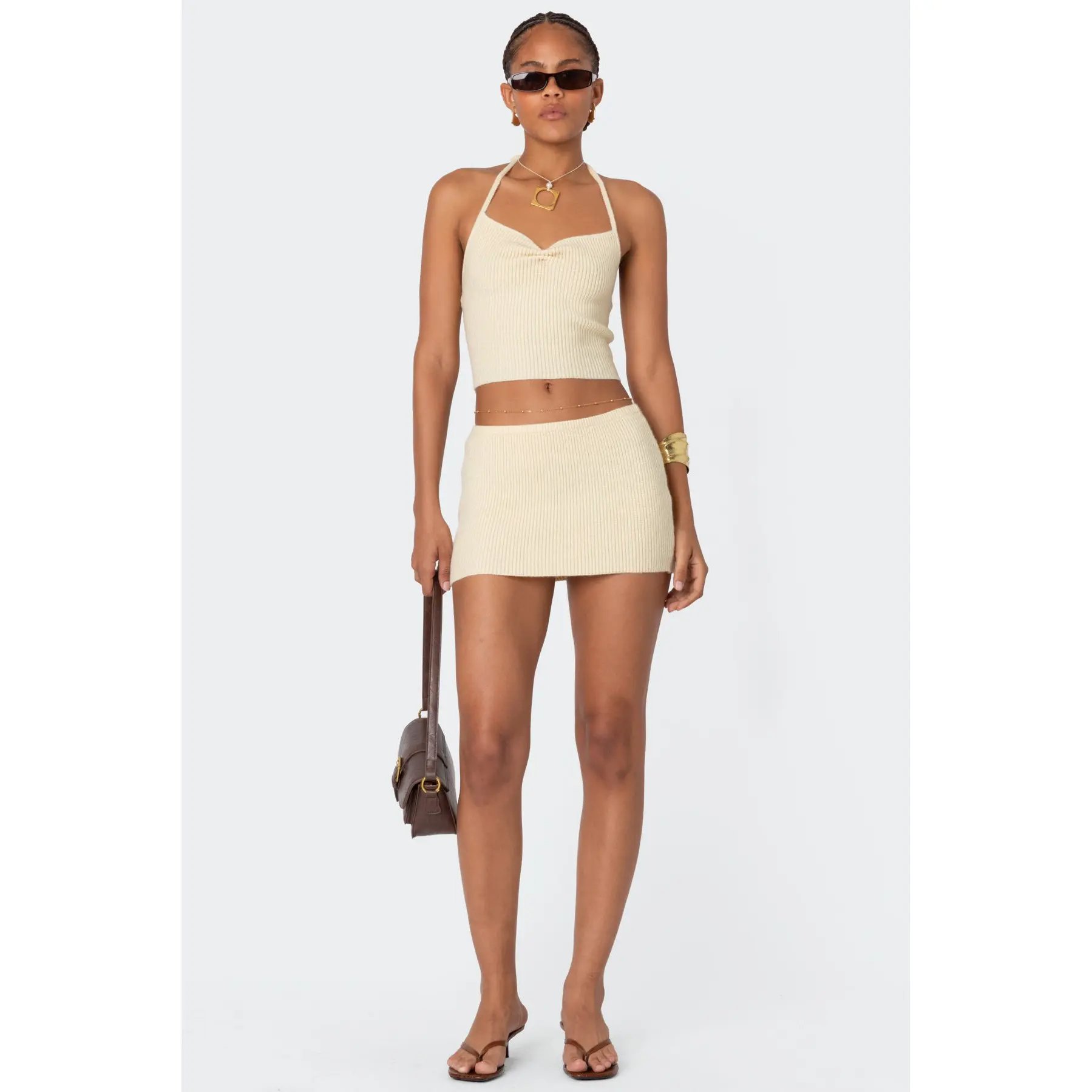 Fiona Knit Mini Skirt