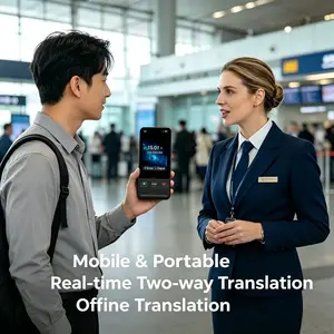 Language Translation Device 2026, Dual-Direction Real-Time Voice Translator, 138 Languages, Ai Offline/online, 3-Inch HD Screen, Travel & Business