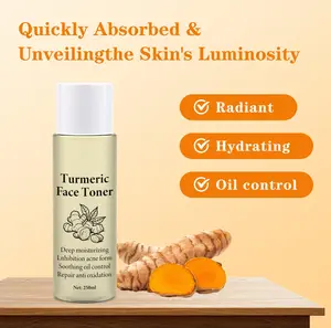 Turmeric Toner for Bright, Calm & Clear Skin – Natural Oil-Control Formula, Hydrating & Even Skin Tone, Perfect for Daily Skincare & Christmas Gifts