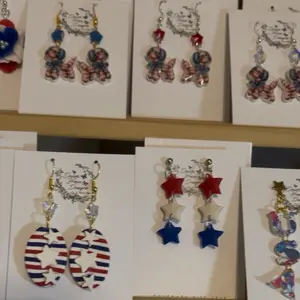 Patriotic collection You pick earrings