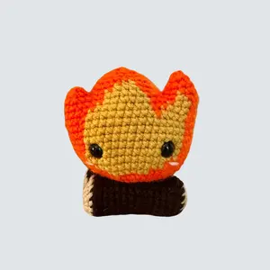 Crochet Campfire (Calcifer)