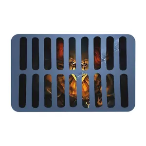 Horror Clown Themed Rubber Doormat, Non-Slip Indoor Outdoor Mats, Festive Home Decor Area Rug Halloween Spooky Door Entrance Mat