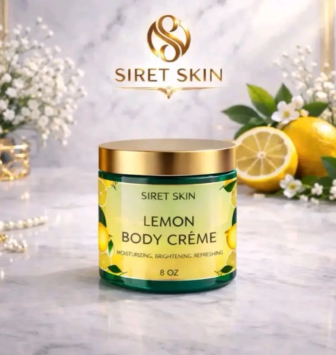 Siret Skin Lemon Body Cream 8oz, Siret Cosmetics for Queen & King - WorldcaShop USA