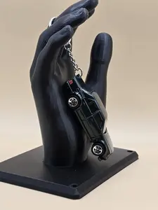 Diecast 1:64 Pocket Wheels Keychain Mercedes 500 E GRX59 Dark Green Brand New