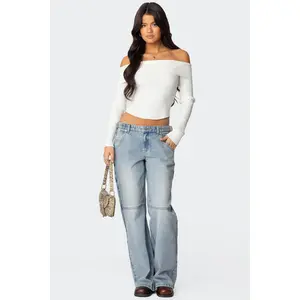 Shai Low Rise Baggy Carpenter Jeans