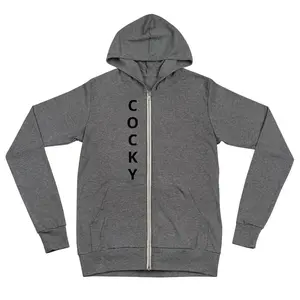 COCKYGRIM Lightweight zip hoodie