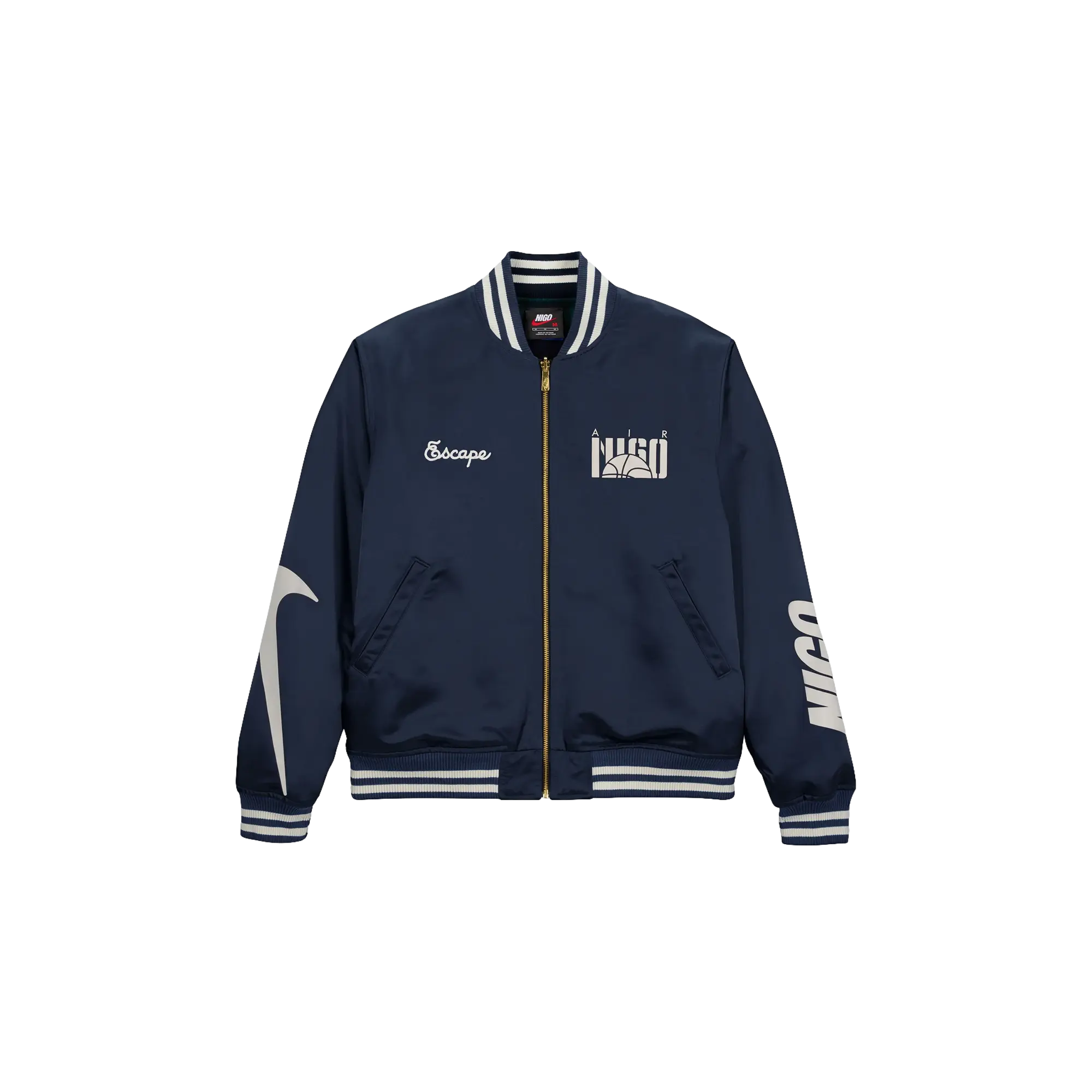 Nigo Souvenir Jacket "Midnight Navy / Black" HQ7525 410
