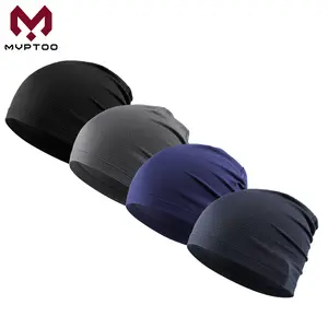 4 Counts Outdoor Fashion Hats, Breathable Ice Silk Quick-Dry Soft Hats, Stylish Hiking and Running Accessories for Unisex Beanie Hat Cap