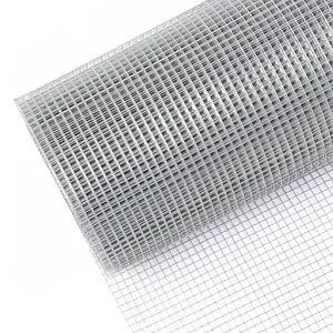 GARVEE Hardware Cloth,  1/4  Inch 23 Gauge 48'' x 50 Ft Chicken Wire Fence, Hot-Dip Galvanized Welded Cage Wire Mesh Roll Supports Poultry Netting, Silver Metal Wire Fence for Chicken, Rabbit, Farm