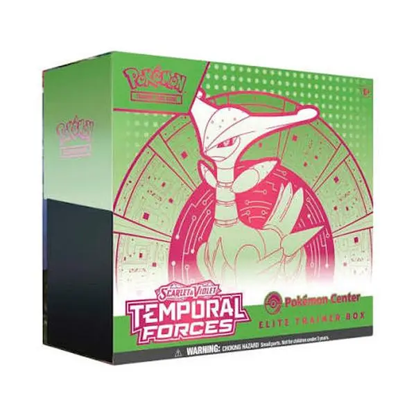 Pokemon: Scarlet and Violet: Temporal Forces: Elite Trainer Box: Iron Leaves