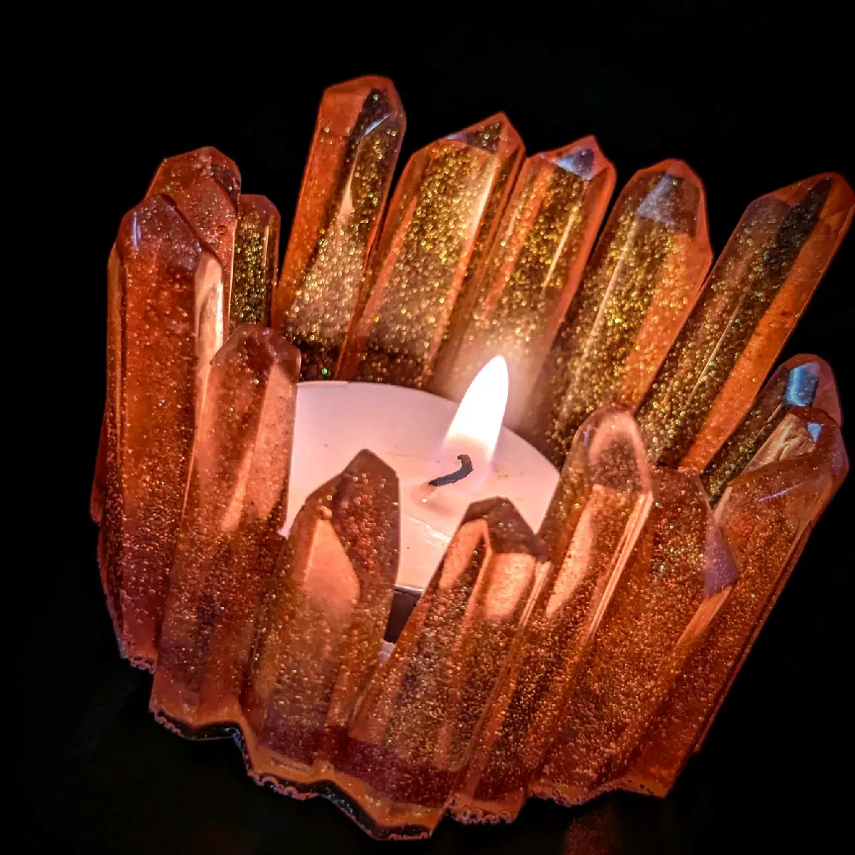 Crystal Candle Holder