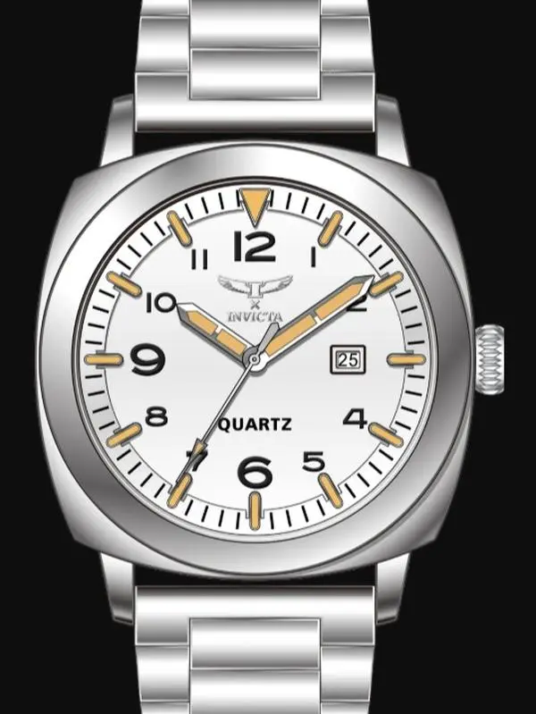 69632 - Invicta Specialty Men 44mm Metal Silver Silver dial MG68 Quartz