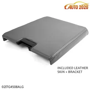 Center Console Lid Armrest Top Pad Fit For 2008-2014 Chevy Silverado GMC Sierra 1500 2500HD 3500