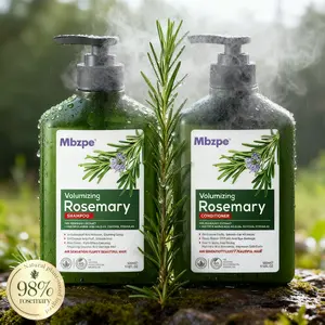 Rosemary & Biotin Shampoo & Conditoner Set- 98% rosemary natural plant-nased ingred Conditioning Restorative Nourishing Volumizing Shampoo for Men and Women - Revives Damaged Hair, Promotes Growth, Reduces Frizz & Hair Loss, Restores Shine & Smoothness