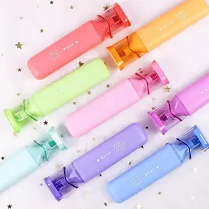 28 Colors Fluorescent Pens, 1 Box of 4, Student Stationery Glitter Markers, High Capacity Colorful Markers, Back-To-School Supplies