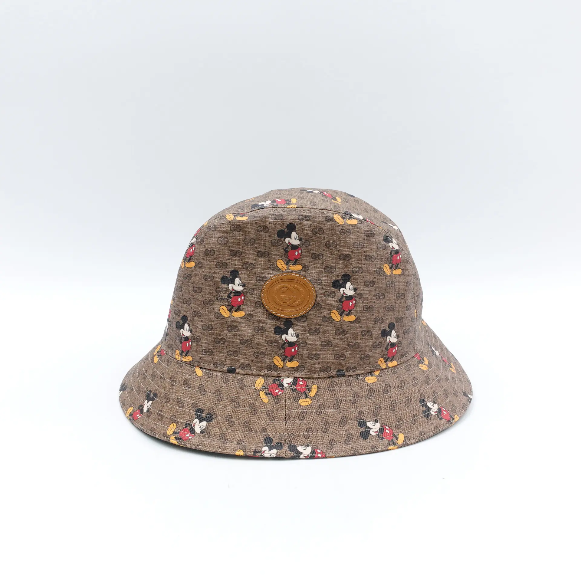 Pre-owned Gucci GG Brown Coated Canvas Hat T10414911