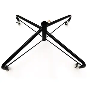 1.25 in. Green Rolling Tree Stand