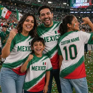 Mexico Kid Soccer Jersey, Personalized Soccer Jersey Crop Top, Mexico Jersey, Mexico Soccer Jersey, Festival Shirt, Football Fan