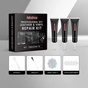 Jakehoe Leather Repair Kit, Interior Detailing Kit, Furniture Sofa Seat Car Interior Leather Cleaning Renovation Patching Paste, Home Decor Accessories