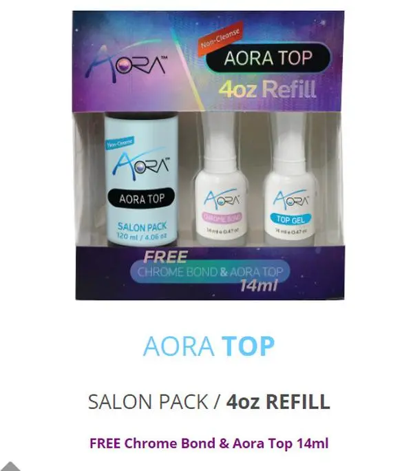 Aora Top Gel Refill 4oz