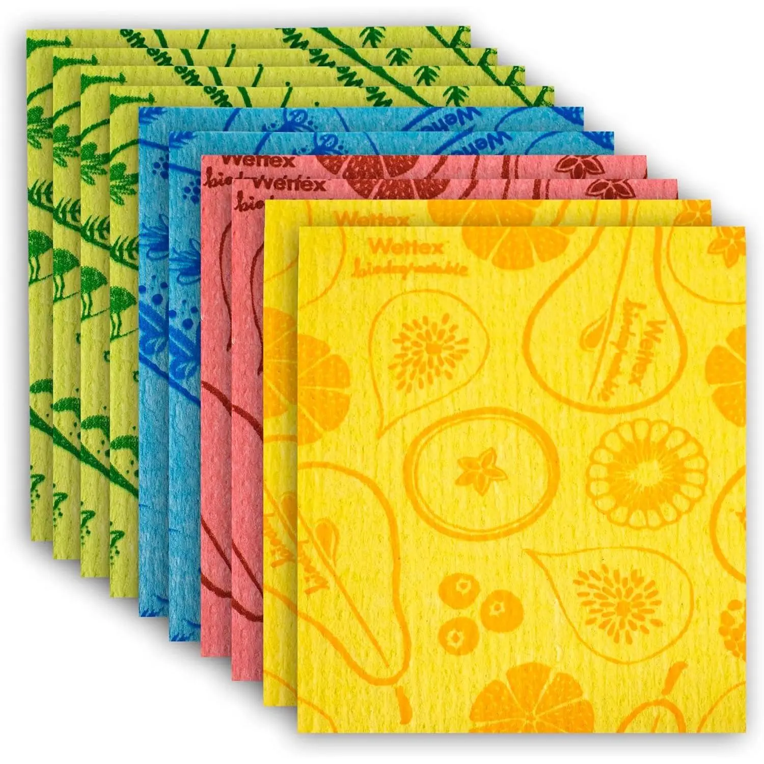 The Original 10 Pack Swedish Dishcloth for Kitchen