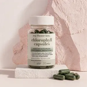 My Flower Box Chlorophyll Capsules – Body Odor & Feminine Detox Support