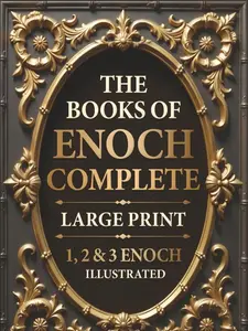 The Books of Enoch Complete LARGE PRINT (Illustrated): 1, 2 & 3 Enoch With Authentic Illustrations, Insightful Introductions and Commentary