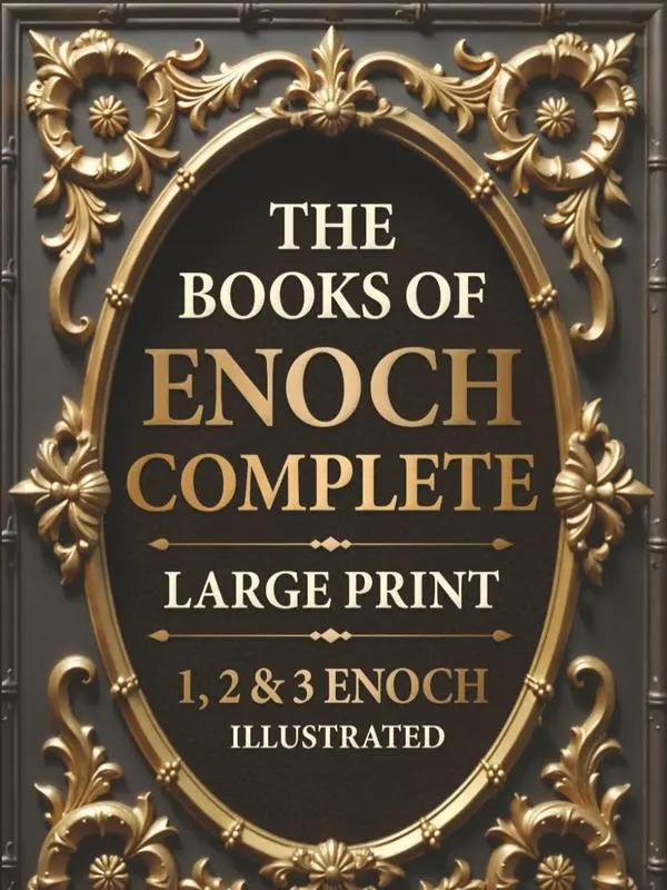 The Books of Enoch Complete LARGE PRINT (Illustrated): 1, 2 & 3 Enoch With Authentic Illustrations, Insightful Introductions and Commentary