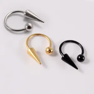 Stainless Steel Lip Bar, Lip Ring, Horseshoe Bar, Long Pointed Needle, Round Ball Piercing Accessories.Amazon.com, Temu, AliExpress.