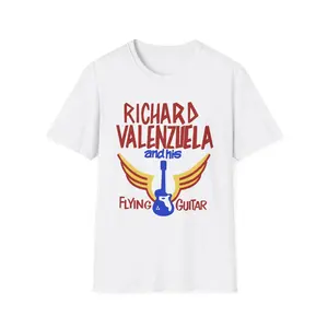 Ritchie Valens La Bamba Shirt, Retro Rock & Roll Music Tee, Vintage Music Legend Fan Graphic Tee, Crewneck Tshirt