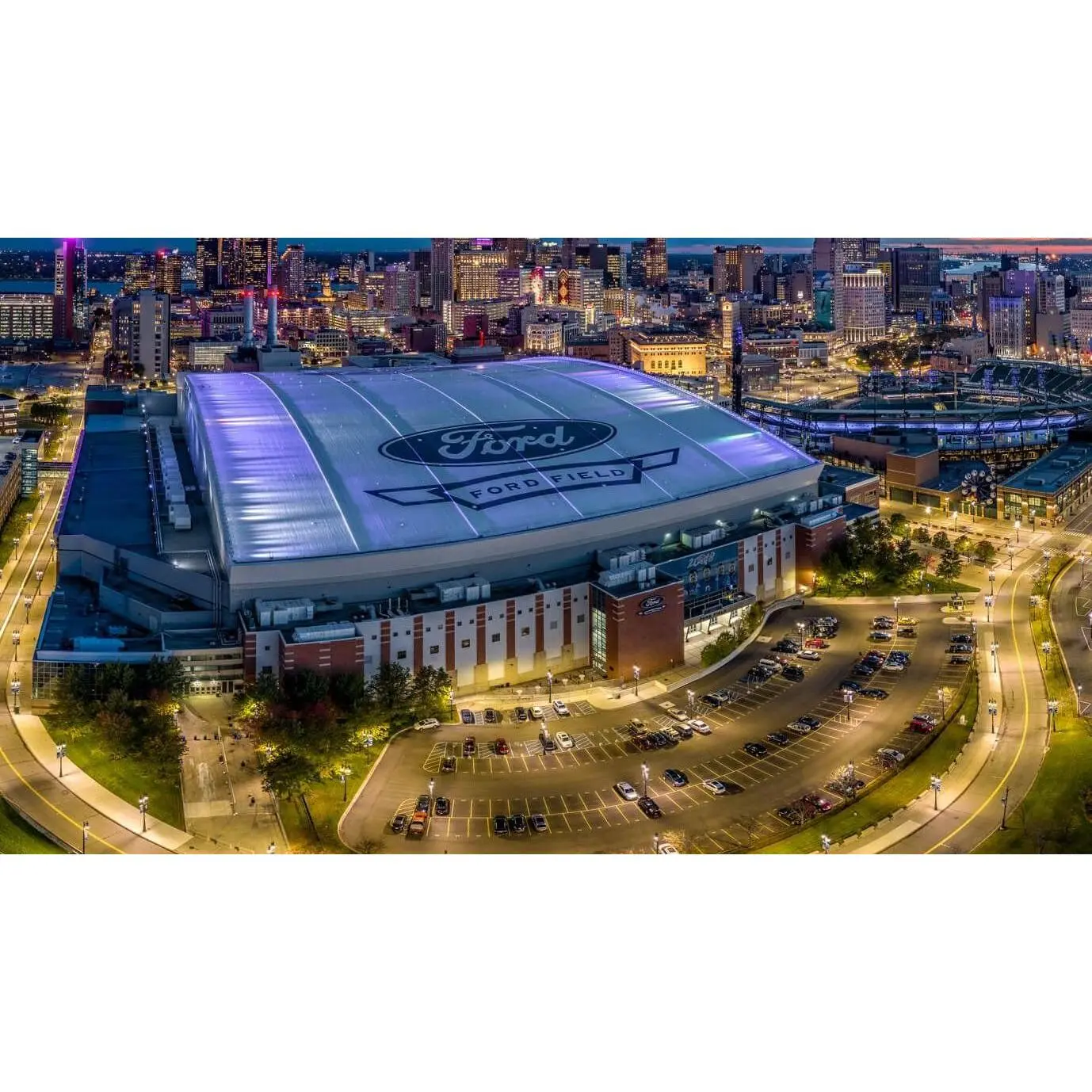Ford Field Stadium Model