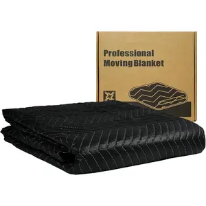 Moving Blanket 80 * 72 in, Furniture Blankets for Moving Quilted Packing Moving Blankets Heavy Duty Moving Pads (1pc 80 * 72in)