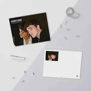 Jacob Elordi Wall Calendar 2026 Actor Fan Gift TV Show Calendar Pop Culture Monthly View with January February March Pages
