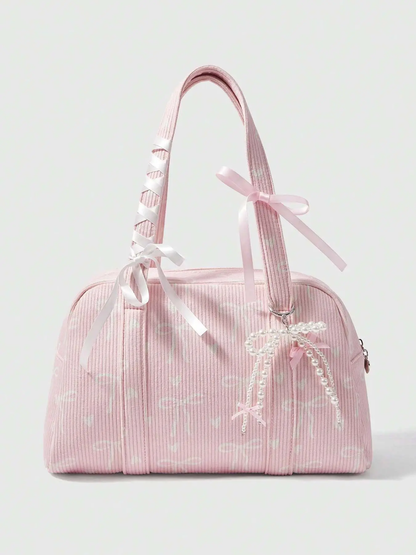 Shoulder bag for Valentine's Day, simple and casual daily commuter shoulder bag designed by minority, portable pink gift shoulder bag, personality versatile suitable for shopping, dating, commuter bag, Casual fashion bag, Casual messenger bag