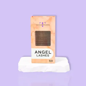 0.05 BROWN ANGEL LASHES 16 ROWS SINGLE LENGTH