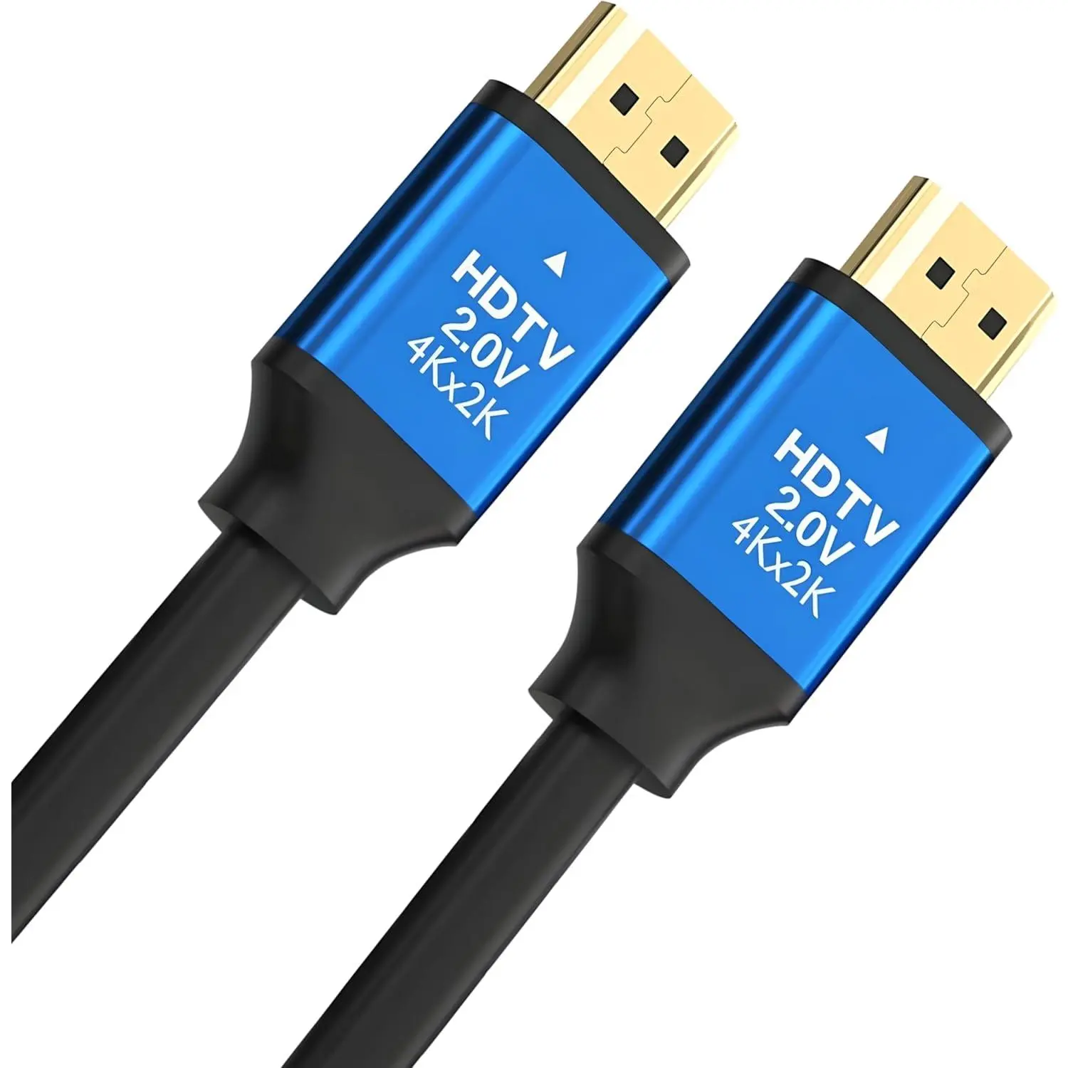 4K HDMI  6.5ft - High-Speed 18Gbps Ultra HD Wire, 60Hz, 3D, ARC, -Plated Connectors, Shielded for Home Theater, PS5, , TV, PC and Gaming Consoles